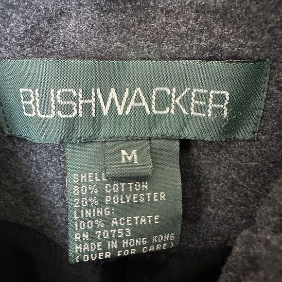 VTG Bushwacker Vest Womens Med Embroidered Christmas Holidays Snowflake - Picture 2 of 5